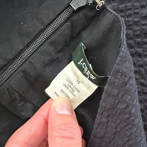 J. Crew Elegant Black Backless Dress - Picture 4 of 4